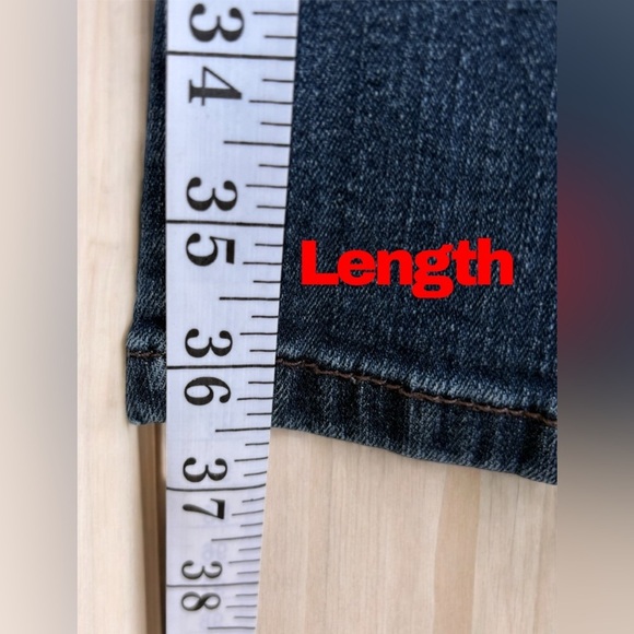 Nine West VTG America Jeans Womens Boho Mid Rise Denim Medium Wash Stretch 8/28P - Picture 10 of 12